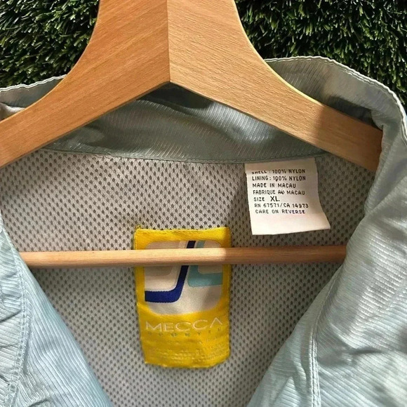 Vintage Mecca Sport Zip-up Jacket Size XL - Picture 3 of 5